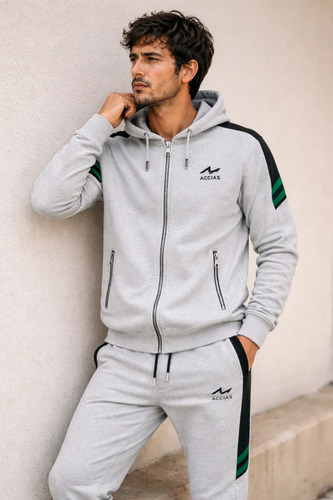 Campera Deportiva Rustico Gym Running Accias Lisa