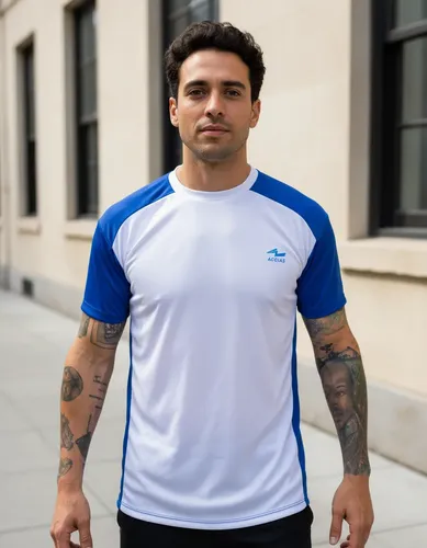 Remera Deportiva Masculina De Entrenamiento Running Urbana Combinada